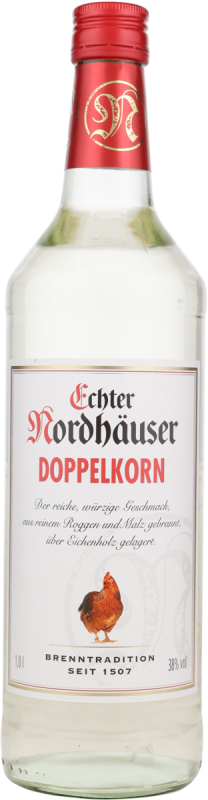 Echter Nordhäuser Doppelkorn 38 % 0,7 L