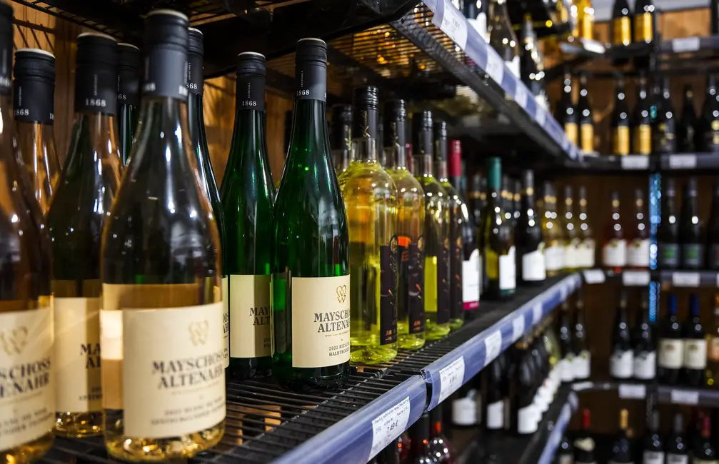 Getränkemarkt von innen