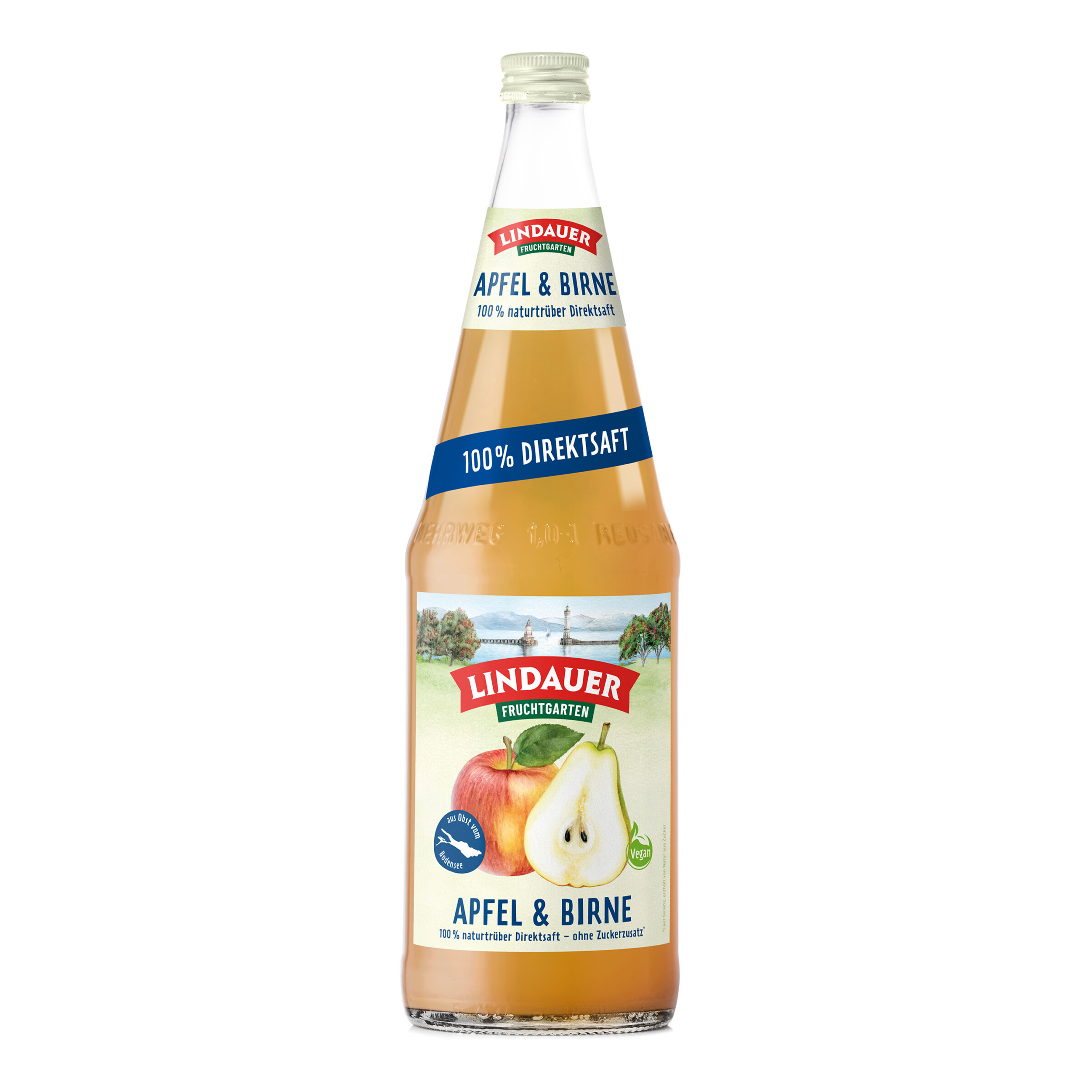 Lindauer Apfel-Birnensaft naturtrüb  1 L