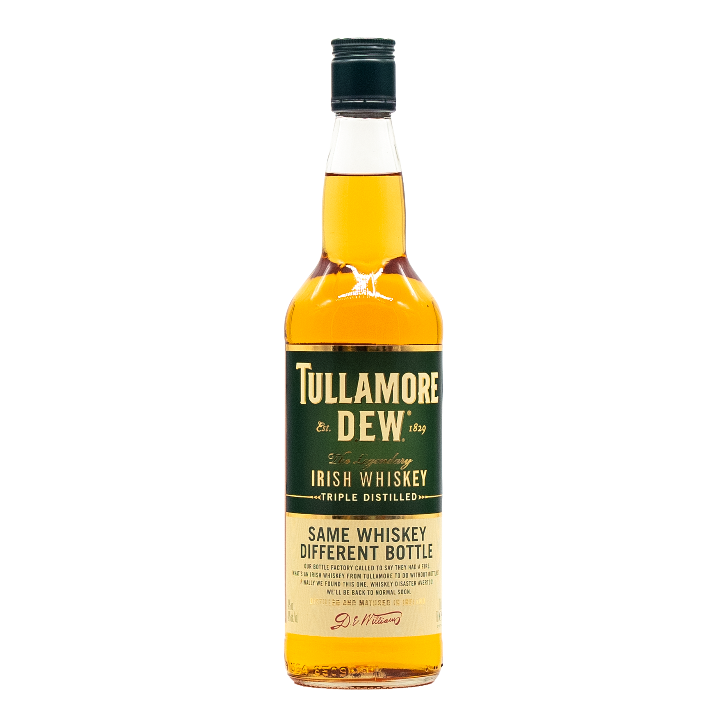 Tullamore D.E.W Irish Whiskey  0,7 L