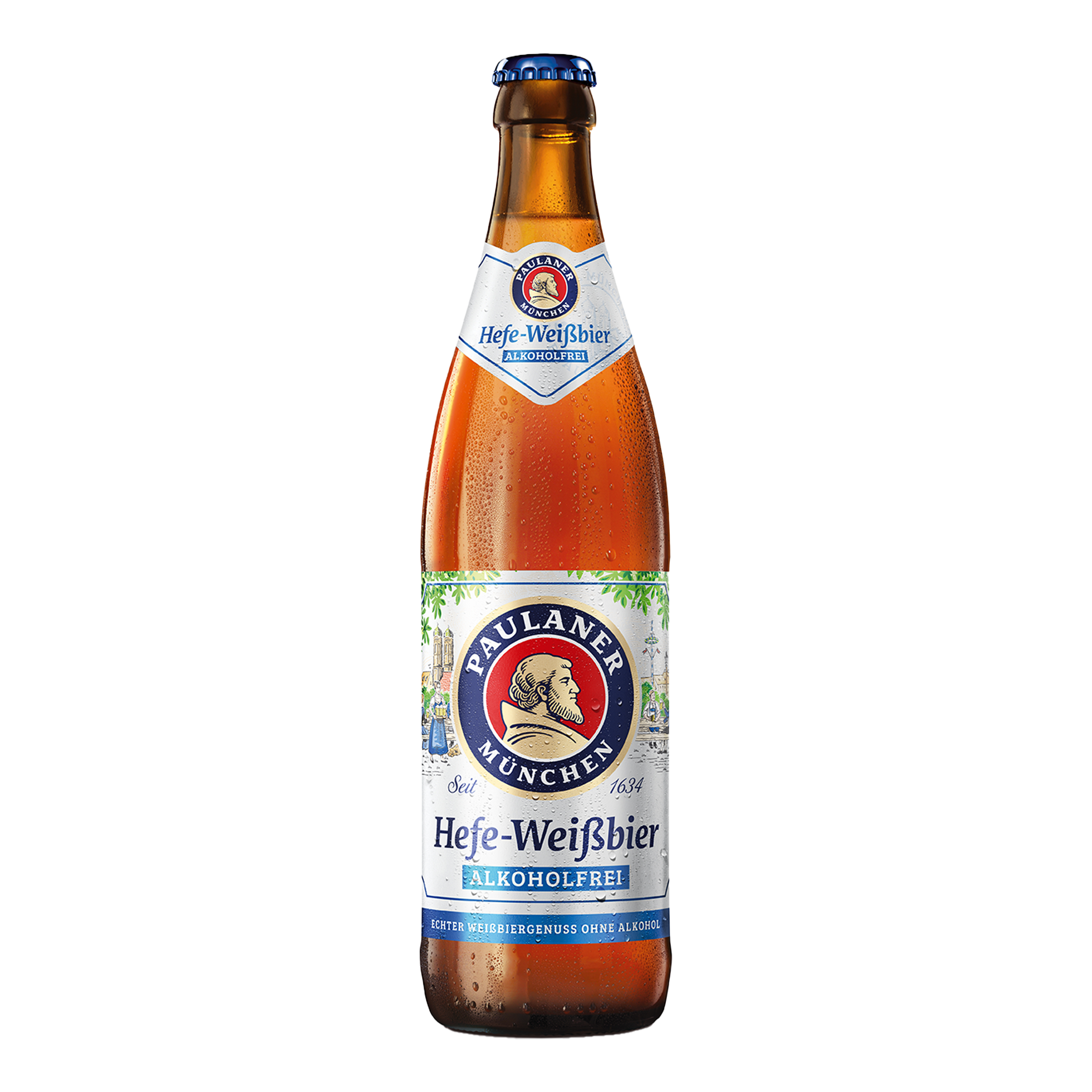Paulaner Hefe-Weißbier alkoholfrei 0,0 % 0,5 L