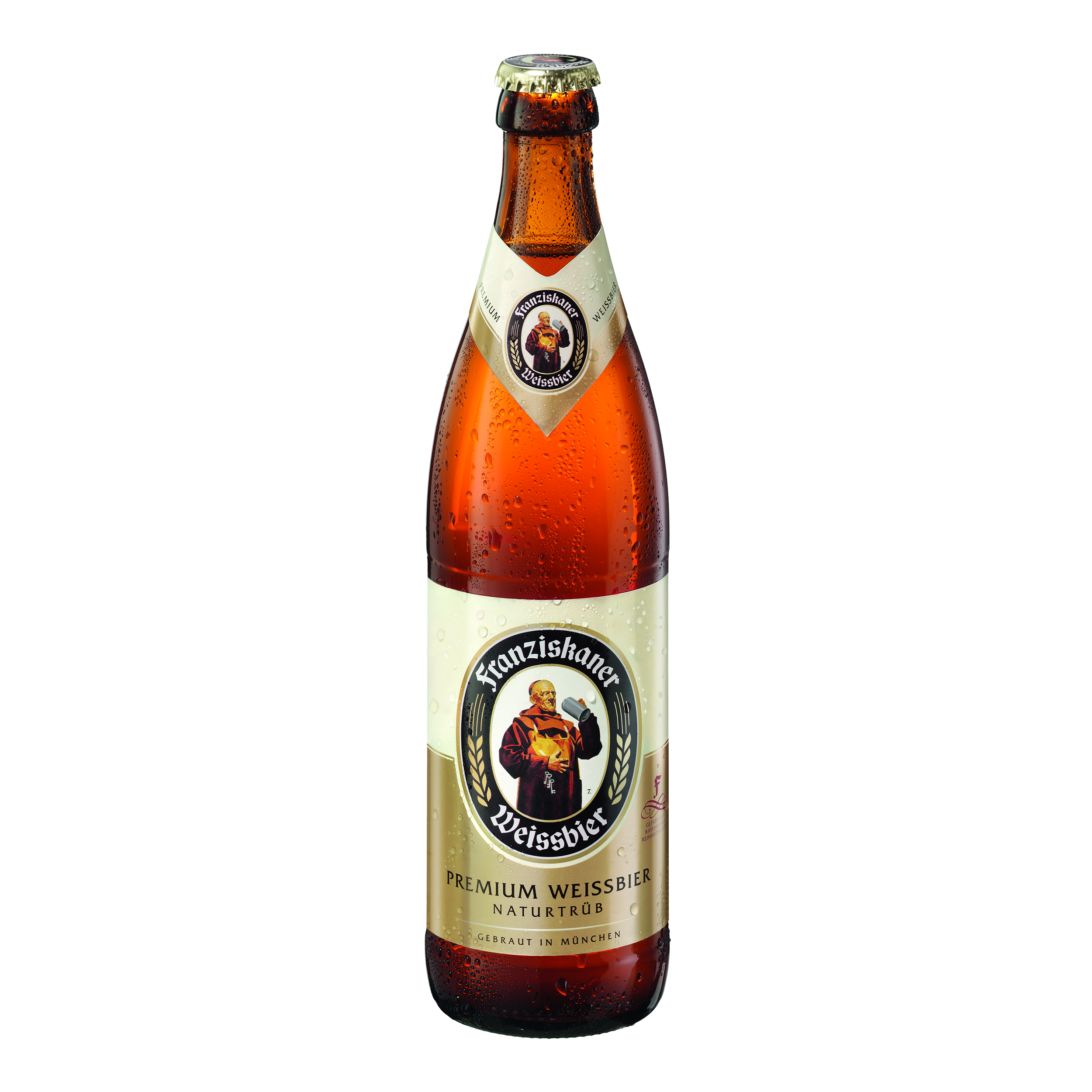 Franziskaner Hefe-Weissbier naturtrüb 0,5 L