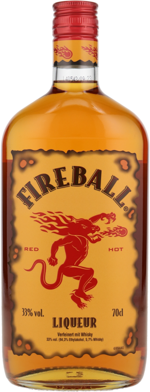 Fireball Whisky-Zimt-Likör 0,7 L.