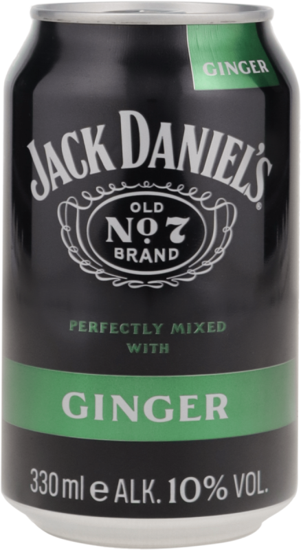 Jack Daniels & Ginger 0,33 L