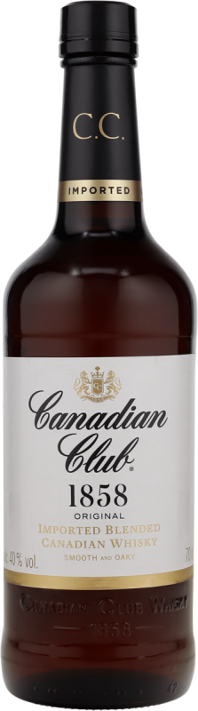Canadian Club Blended Canadian Whisky 40% - 0,7 L.