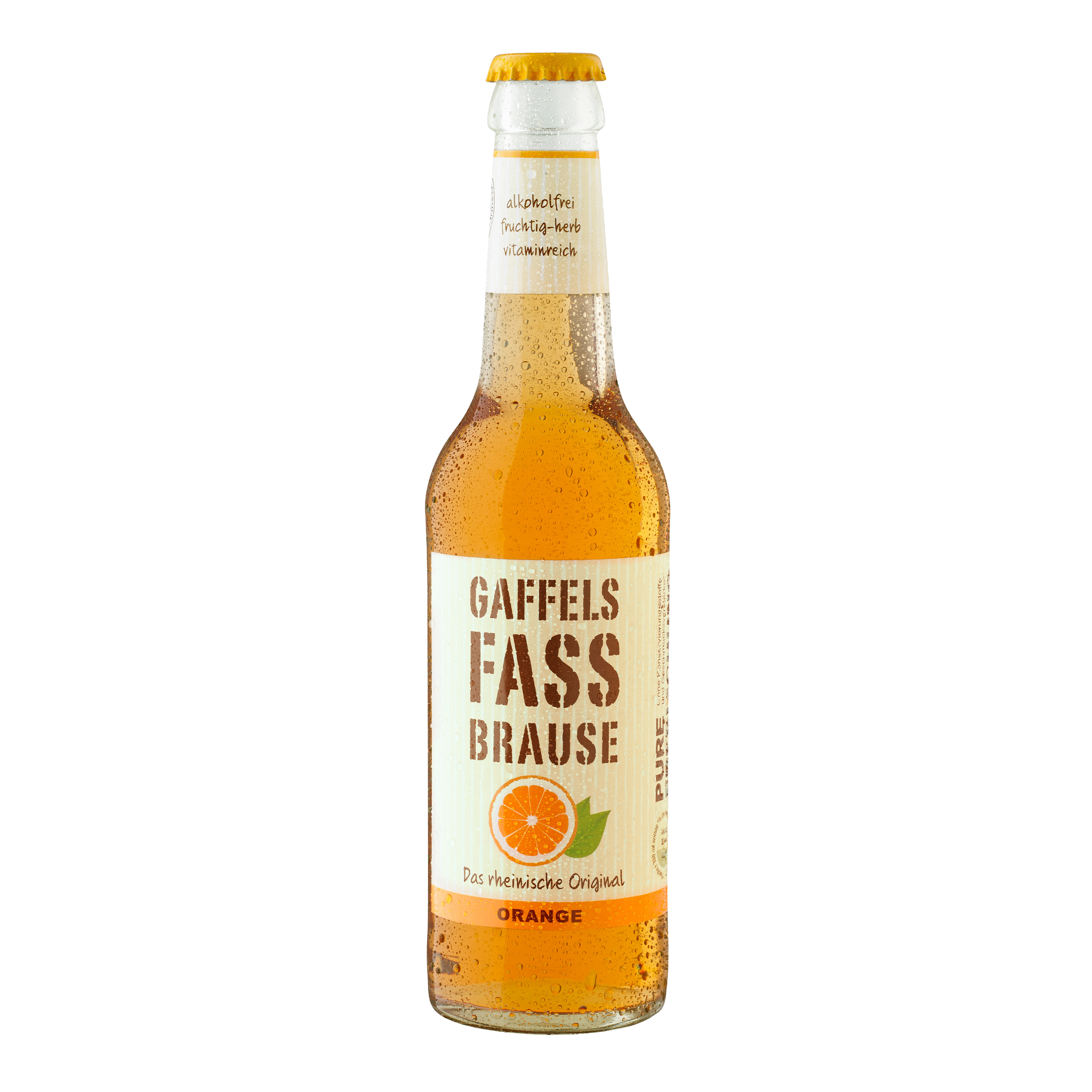Gaffels Kölsch Fassbrause Orange  0,33 L