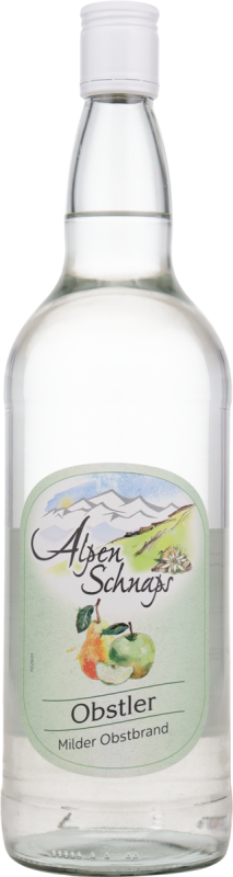 Steinbeisser Alpenschnaps Obstler 1 L