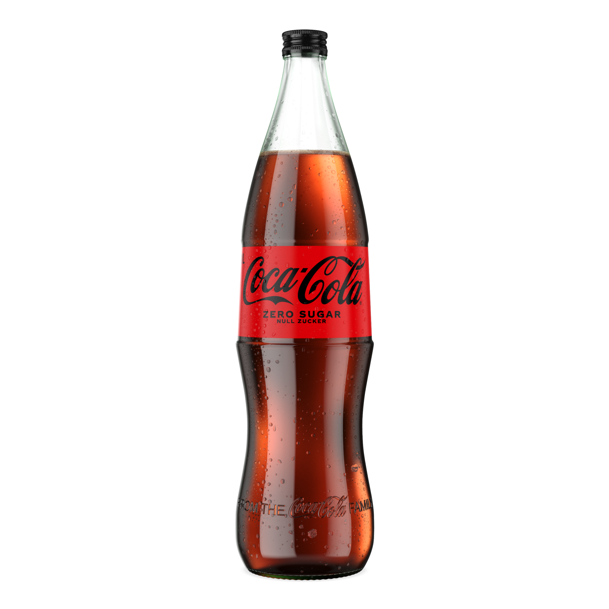 Coca Cola Zero 1,0 L Glasflasche