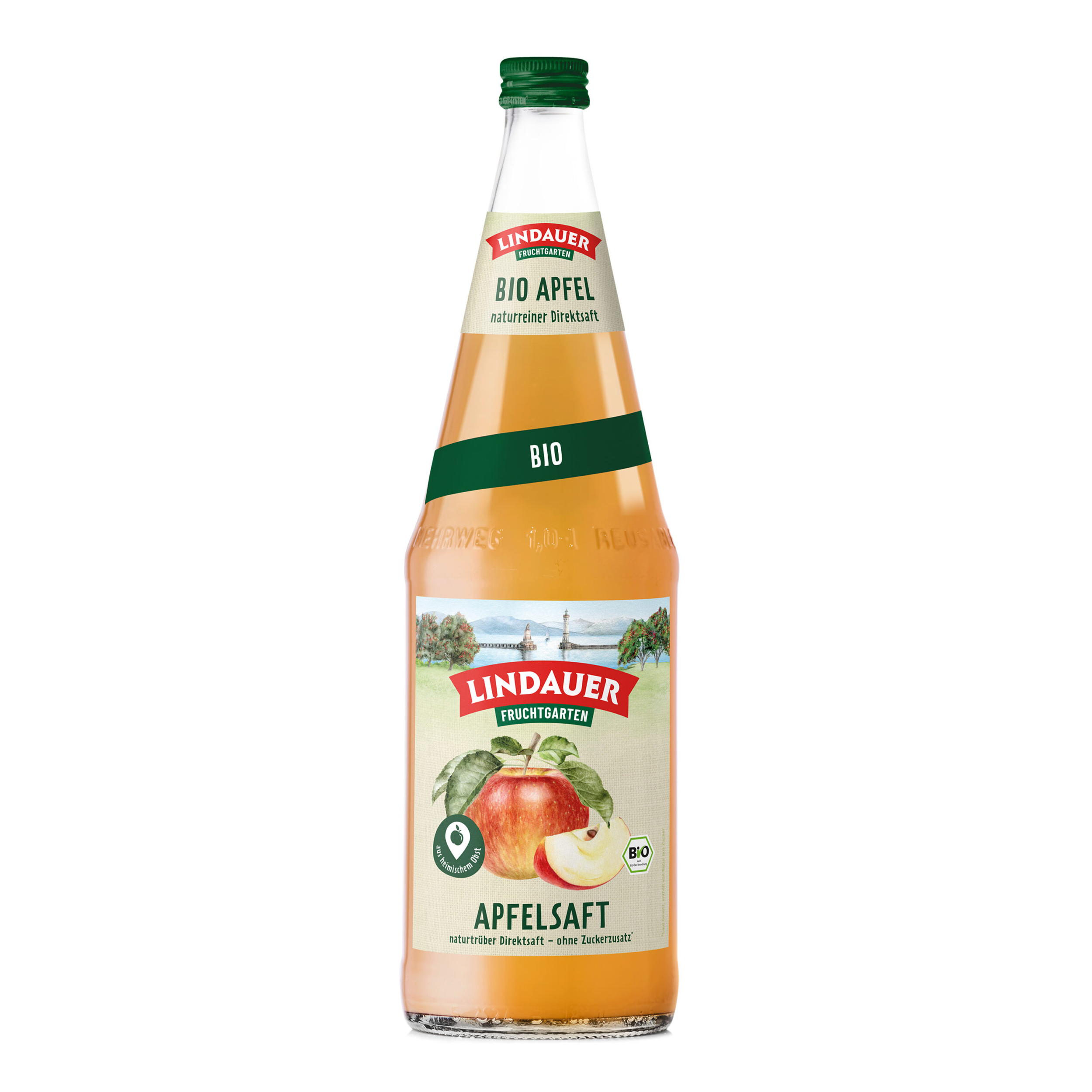 Lindauer Bio Apfelsaft naturtrüb 1 L