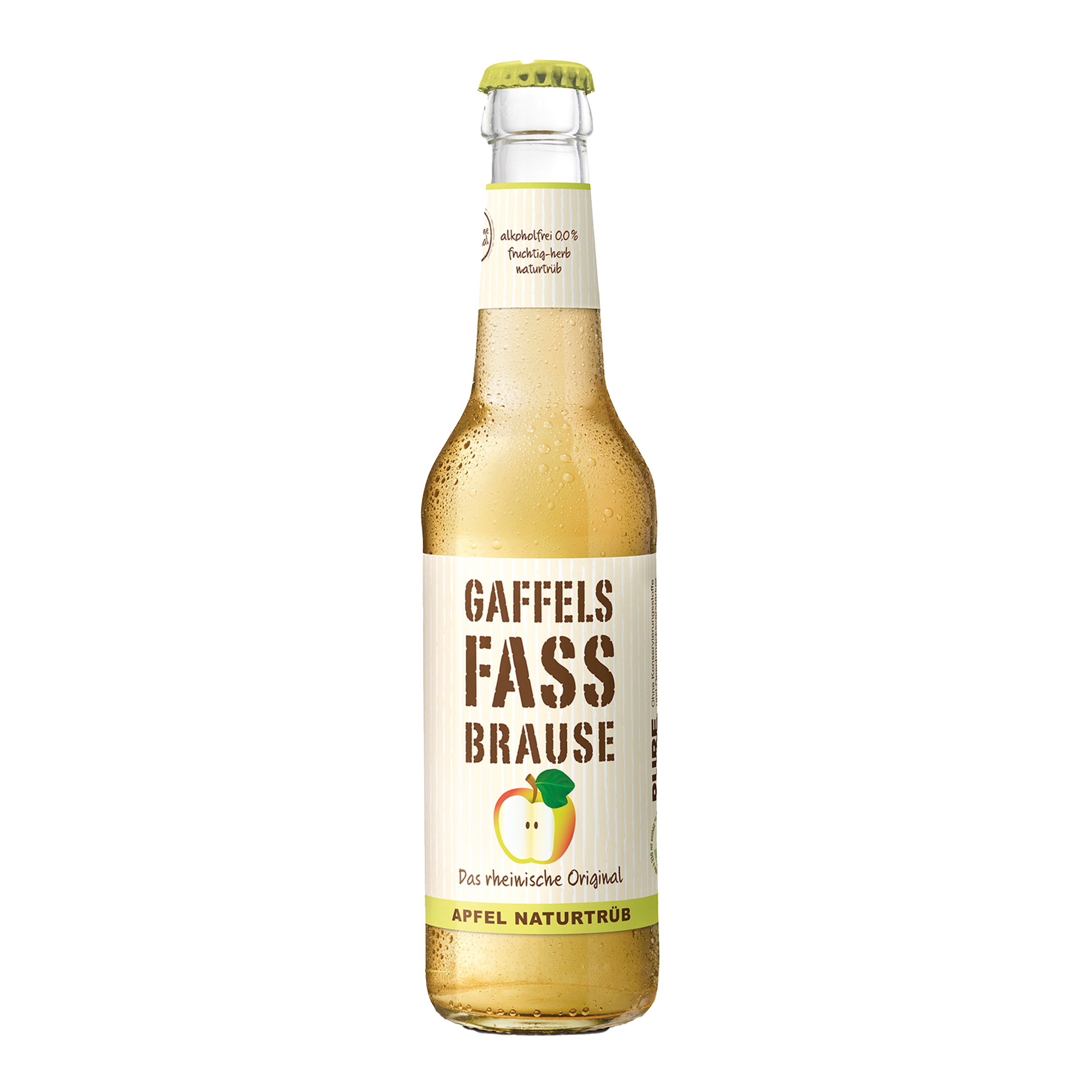 Gaffel Fassbrause Apfel Naturtrüb  0,33 L