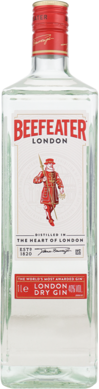 Beefeater London Dry  Gin 40 % vol. 1 L