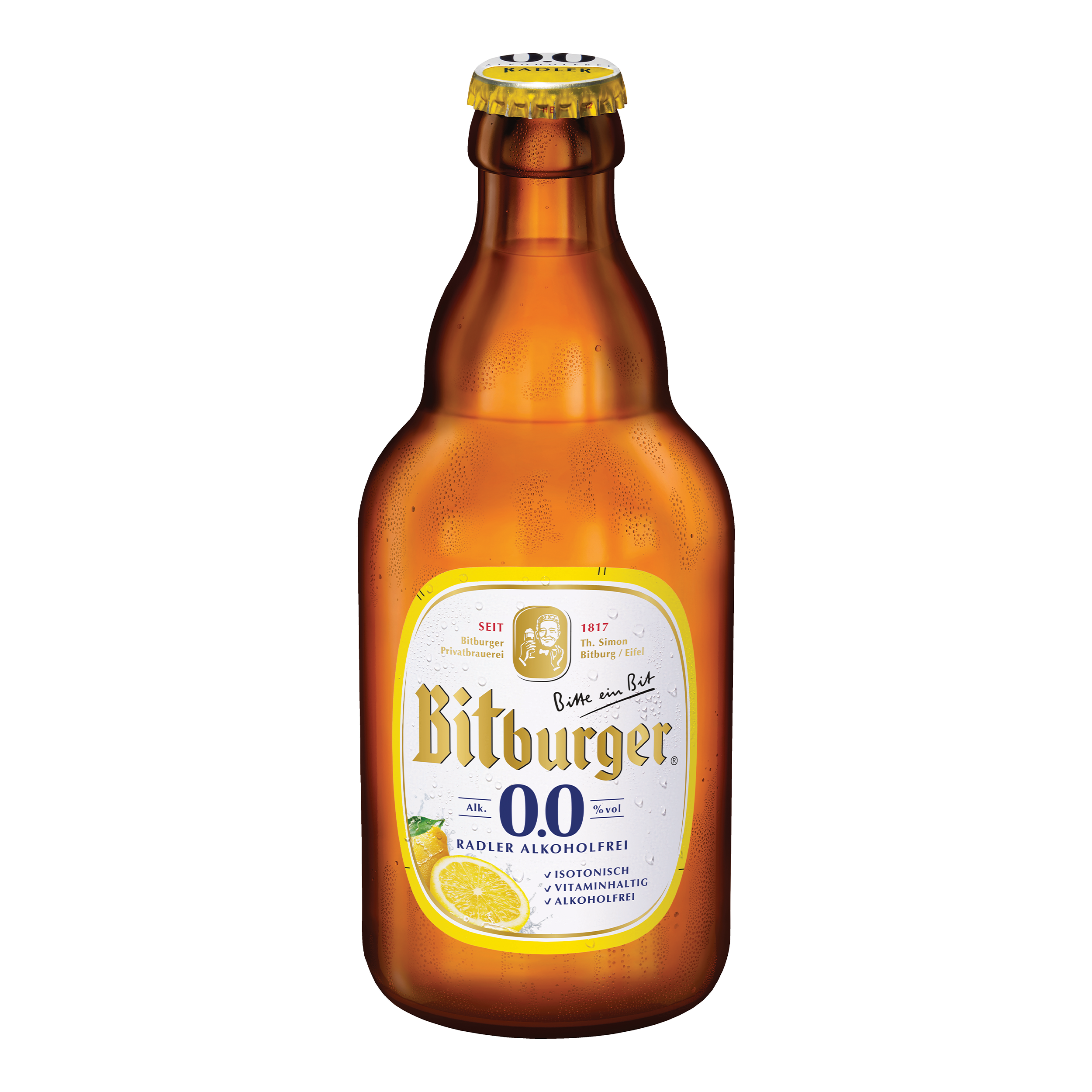 Bitburger Radler Alkoholfrei 0,33 L Stubbi