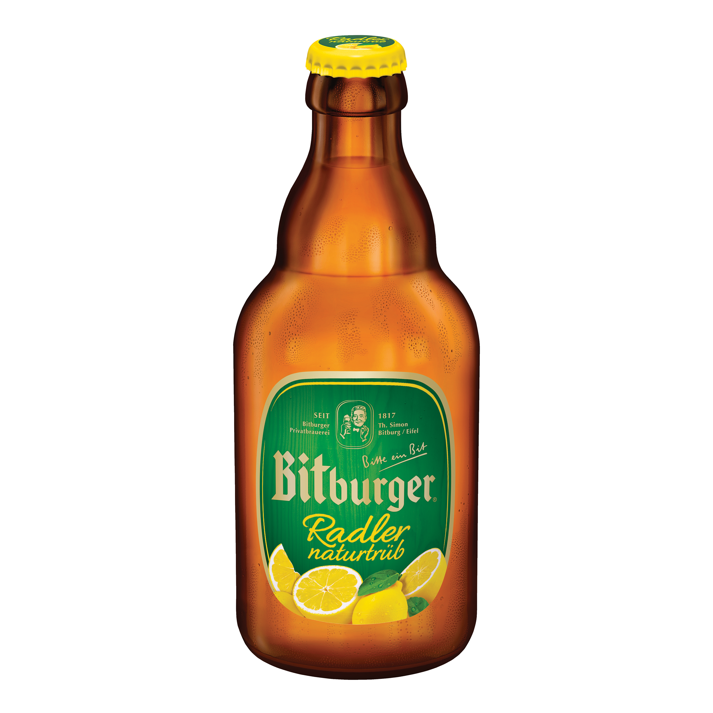 Bitburger Radler naturtrüb 0,33 L Stubbi
