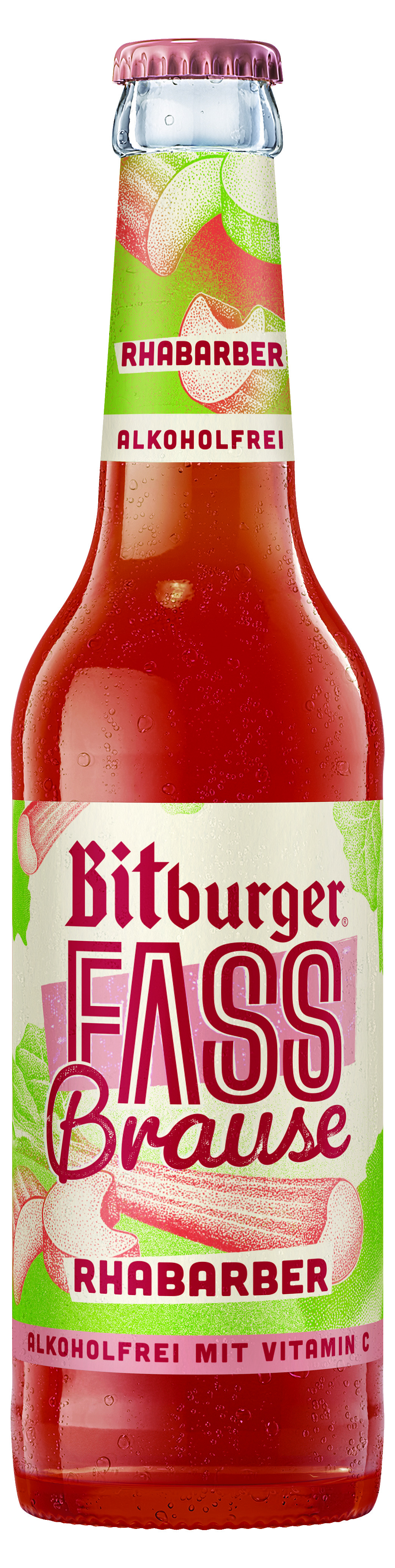 Bitburger Fassbrause Rhabarber 0,33 L