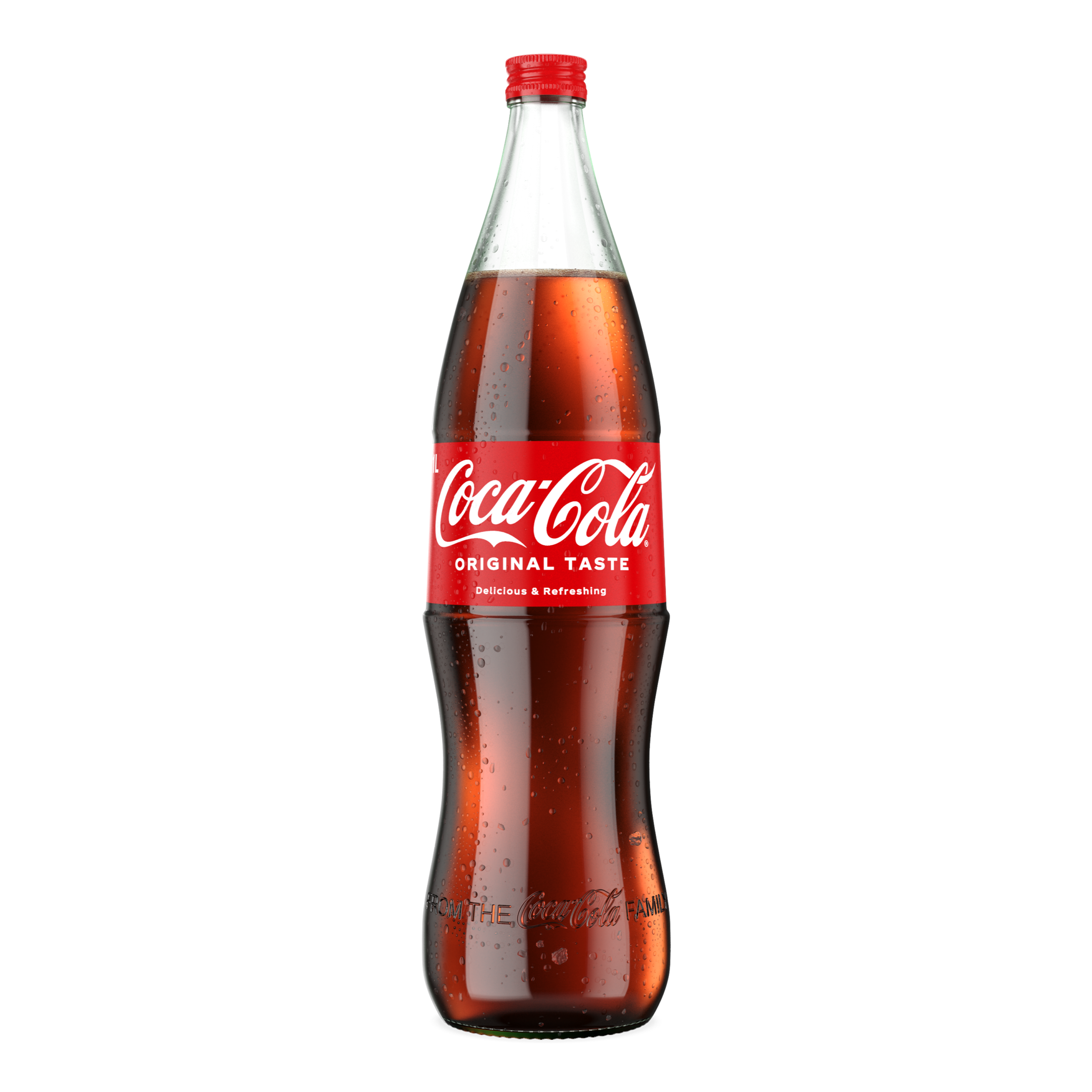 Coca Cola 1,0 L Glasflasche