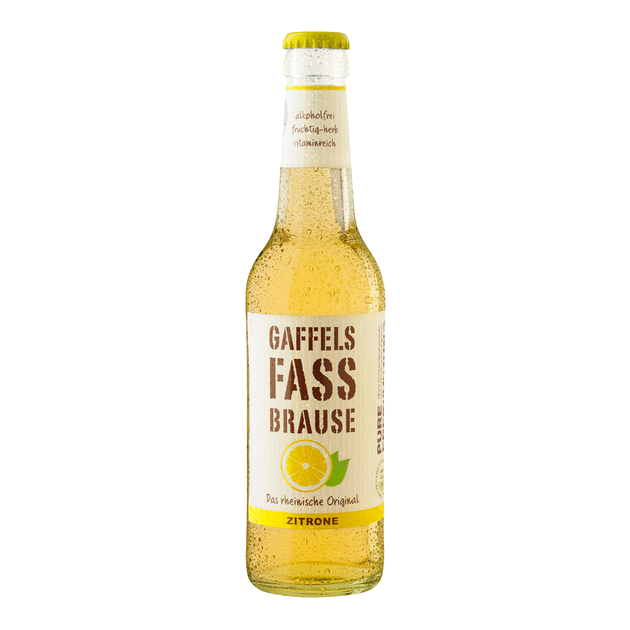 Gaffels Kölsch Fassbrause Zitrone  0,33 L