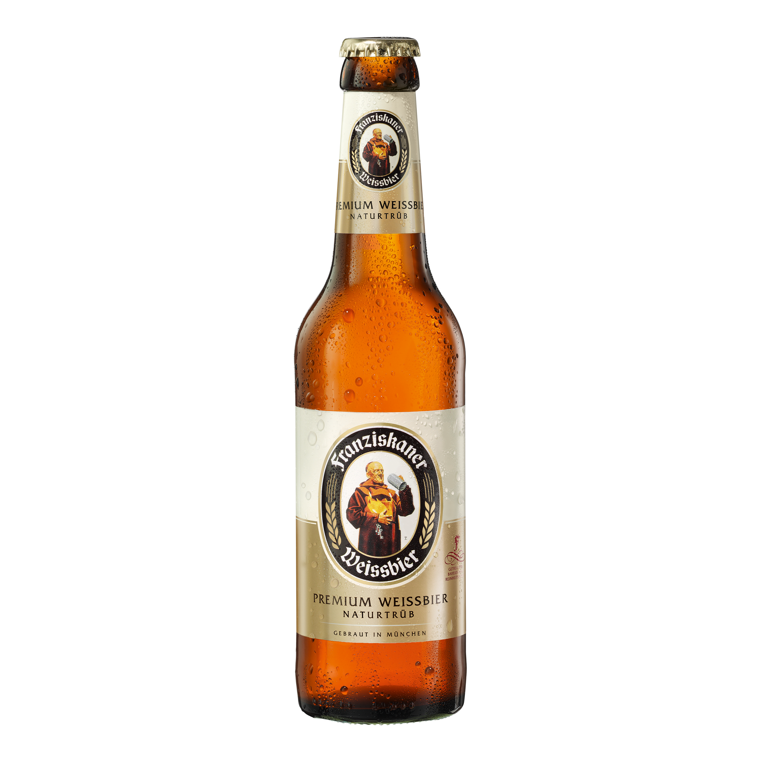 Franziskaner Hefe-Weissbier naturtrüb 0,33L