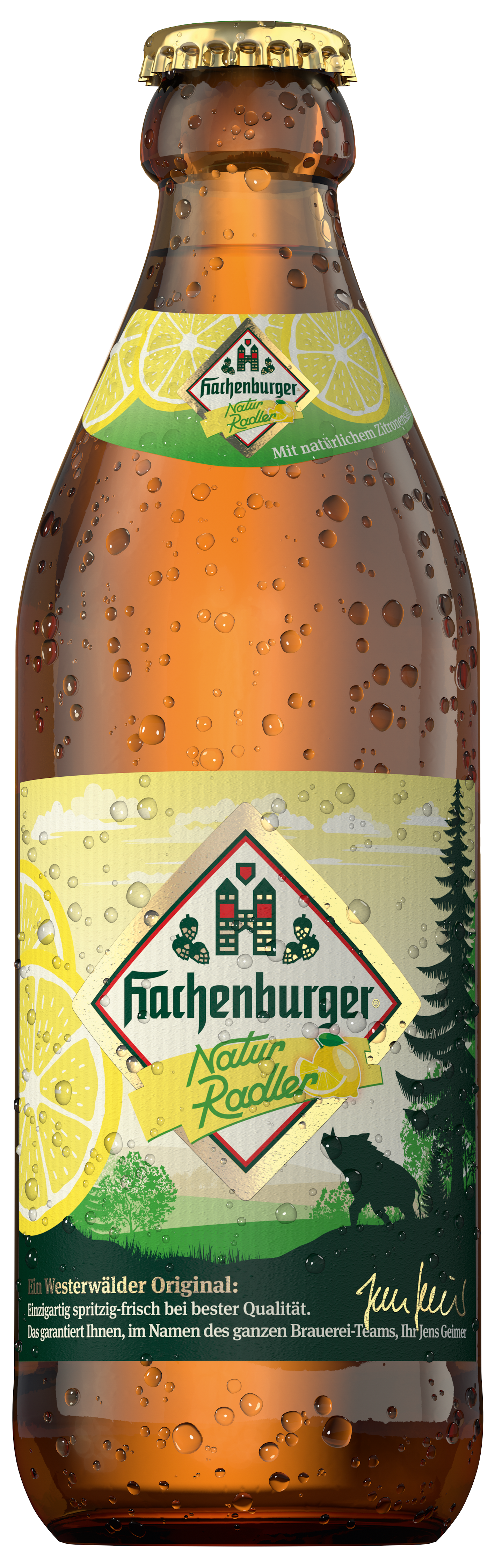 Hachenburger Natur Radler 0,33 L