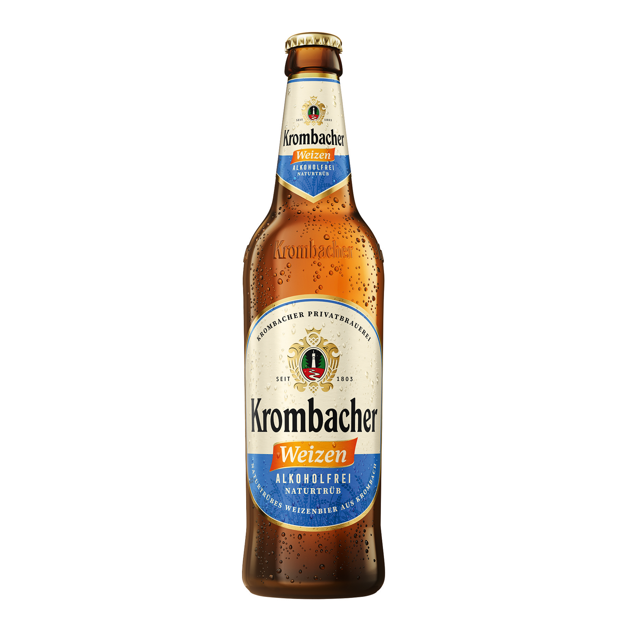 Krombacher Weizen alkoholfrei 0,5 L