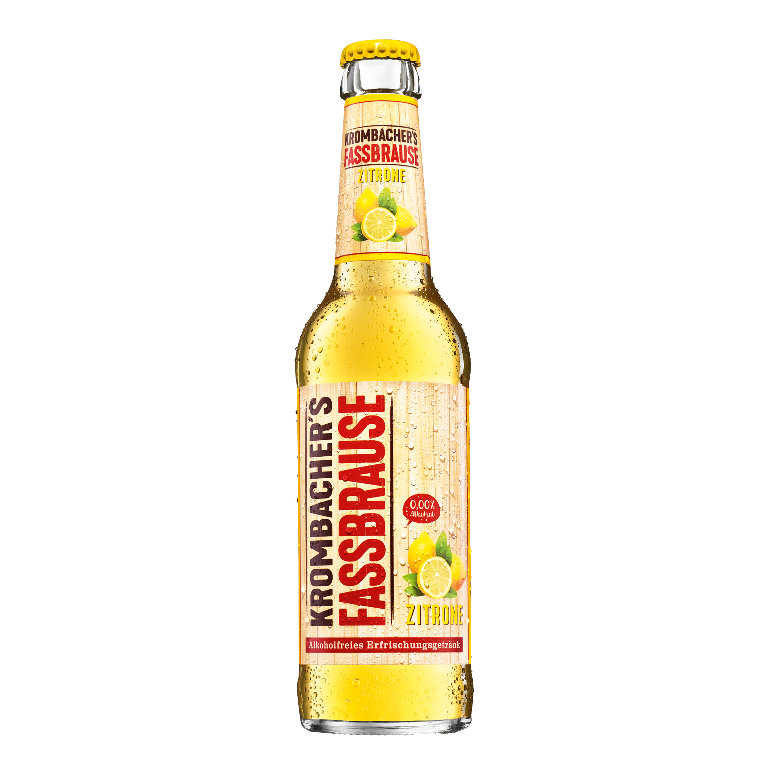 Krombacher´s  Fassbrause Zitrone 0,33 L