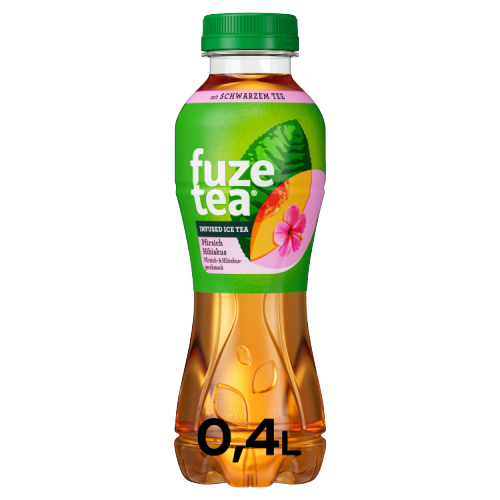 Fuze Tea Schwarzer Tee Pfirsich Hibiskus 0,4 L