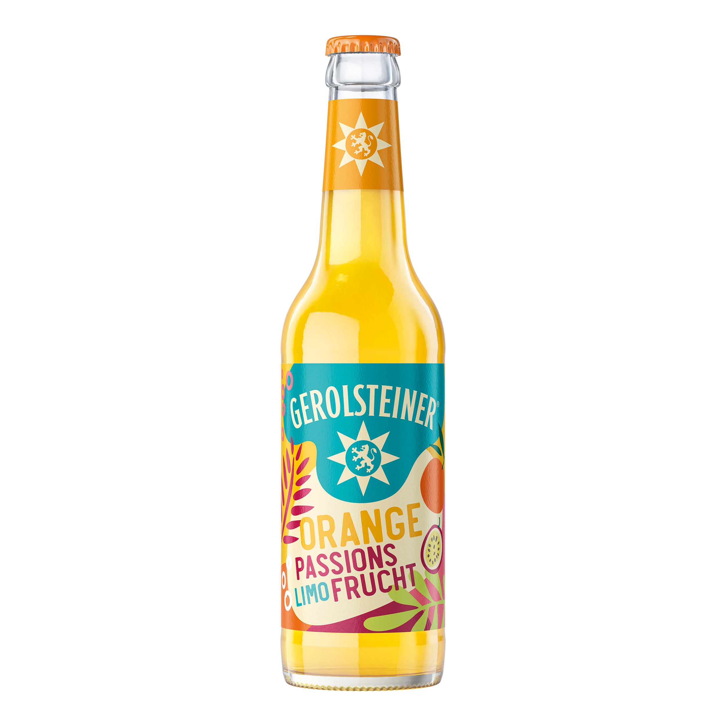 Gerolsteiner Limo Orange-Passionsfrucht 0,33 L