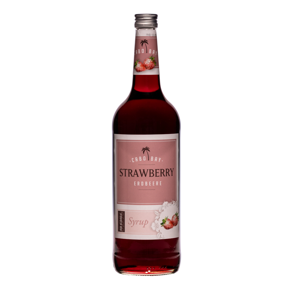 Cabo Bay Strawberry Syrup 1,0L