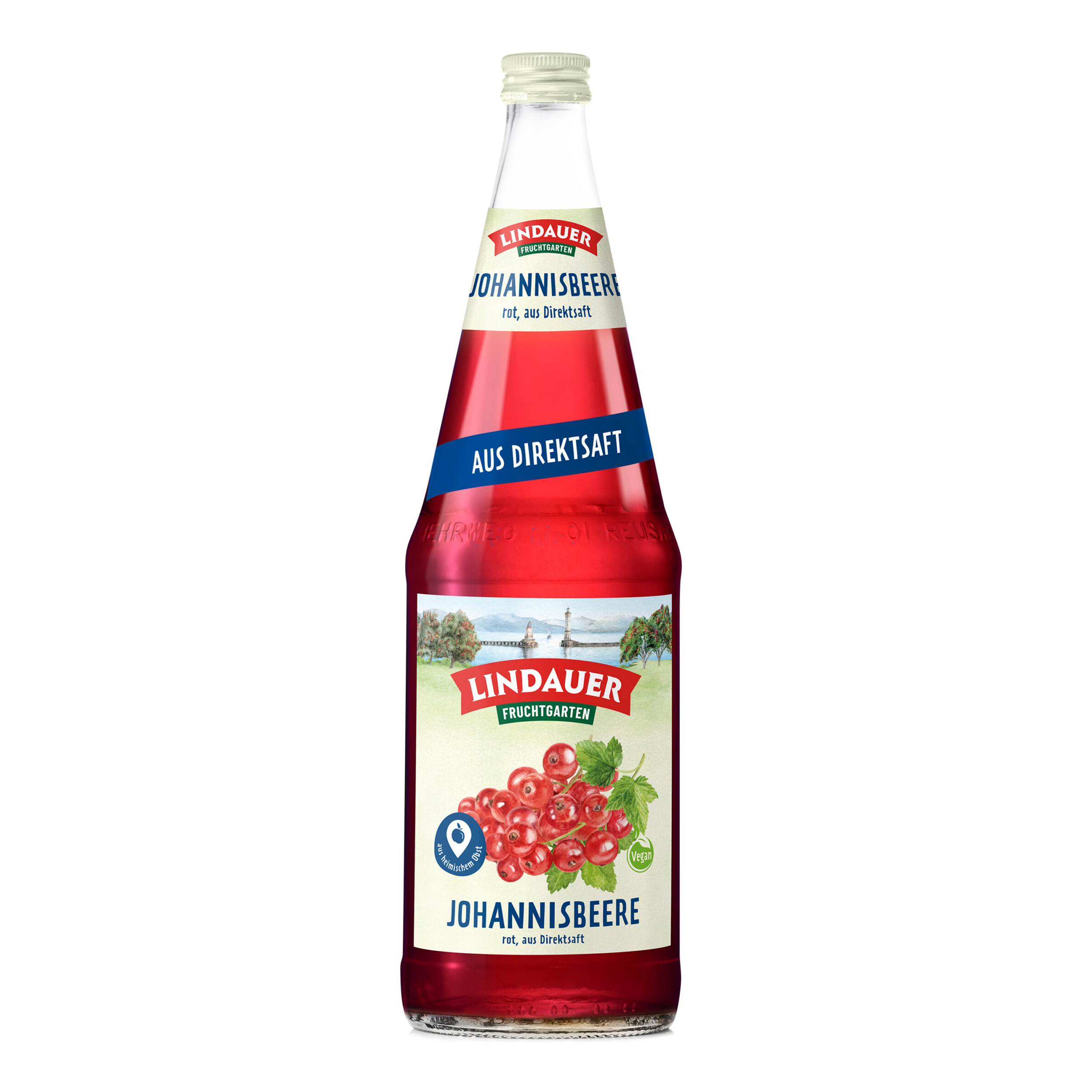 Lindauer Roter Johannisbeernektar  1 L